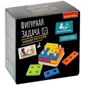 Развивающие игры из дерева Bondibon Головоломка «ФИГУРНАЯ ЗАДАЧА», BOX