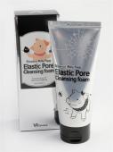 ELIZAVECCA ELASTIC PORE Пенка для умывания (древесный уголь), 120  мл