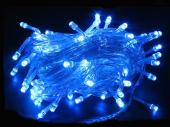 Ecola гирлянда-нить 120LED Синяя, 8м, 8 реж.,прозр.провод с вилкой 220V IP20 N2YB08ELC