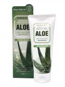 JIGOTT ALOE PURE Маска-плёнка для лица на основе экстракта алоэ, 180 мл