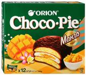 ORION Choco Pie Манго печенье, 360 г