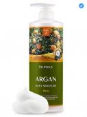 DEOPROCE ARGAN SILKY MOISTURE Смягчающий бальзам против выпадения волос с аргановым маслом, 1000 мл