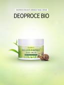 DEOPROCE BIO ANTI-WRINKLE SNAIL Антивозрастной крем для лица с муцином улитки, 100г