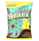 Мармеладные мишки в шоколаде Woogie Gummy bears with milk chocolate coating  150 гр