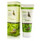 Farmstay Пенка для умывания с улиткой Snail Pure Cleansing foam 180 мл