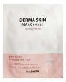 THE SAEM DERMA SKIN Тканевая маска для лица осветляющая, 28г