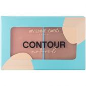 Vivienne Sabo Палетка для контуринга лица/Face contouring palette/Palette pour le contour du visage "Naturel" 04