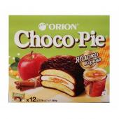 ORION Choco Pie Яблоко-Корица печенье, 360 г