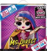 Оригинальная кукла L.O.L. Surprise OMG Movie Magic Doll- Ms. Direct