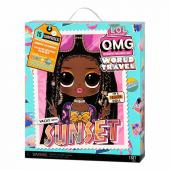 Оригинальная кукла L.O.L. Surprise! O.M.G. World Travel Sunset Fashion Doll