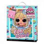 Оригинальная кукла L.O.L. Surprise! O.M.G. World Travel Fly Gurl Fashion Doll