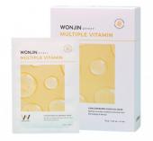 Wonjin Effect Multiple Vitamin Mask Набор витаминных отбеливающих масок  (30g*14ea)