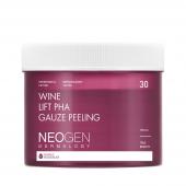 Neogen Dermalogy Wine Lift PHA Gauze Peeling Винные пилинг-пэды с комплексом кислот