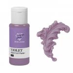 Водорастворимая пищевая гуашь MATT GEL PASTE VIOLET (Фиолетовый) 30 мл