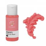 Водорастворимая пищевая гуашь MATT GEL PASTE POPPY (Мак) 30 мл