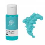 Водорастворимая пищевая гуашь MATT GEL PASTE TURQUOISE (Бирюзовый) 30 мл