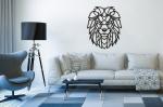 ***Деревянный интерьерный пазл EWA Design Лев