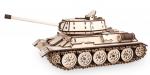 ***Конструктор деревянный 3D EWA Танк T-34