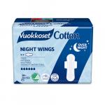 Прокладки "Cotton Night Wings", с крылышками