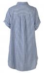 Платье-рубашка женское со стразами 251114, размер XL, 2XL