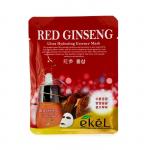E`kel Маска-салфетка для лица "Красный женьшень" / RED GINSENG Ultra Hydrating Essence Mask