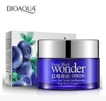 Ночная маска с экстрактом черники Wonder Sleep Mask Bioaqua, 50 г.