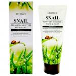 DEOPROCE Крем для рук и ног Snail Recovery Moisture Hand & Foot "Улитка", 100мл./ №1210