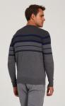 Пуловер F121-15-12062Vb l.grey melange