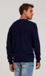 Пуловер P121-15-12029 d.blue