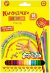 Набор цветных карандашей Каляка-Маляка 18 цв. шестигранные 3+