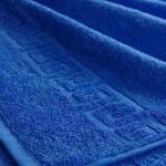 Полотенце махровое Туркмения синее