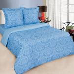 Комплект постельного белья Византия (голубой)