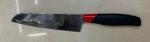 Нож кухонный 16,5см красно-черная ручка
