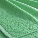 Полотенце махровое Туркмения ярко-салатовое