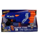 Бластер NERF X-Hero Super Fire   (7069)