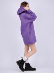 Платье женское ml-Винтер фиолет (футер трёхнитка)