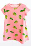 Платье для девочки с авокадо ДД19