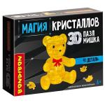 Пазл 3D МАГИЯ КРИСТАЛЛОВ «МИШКА», 41 деталь, Bondibon