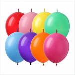Набор воздушных шаров L-O-L (шары с 2-я хвостиками) GM 6" (10 см) ассорти 25 шт.