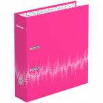 Папка-регистратор Berlingo Neon, 70 мм, ламинированная, неоновая розовая, AMl70813