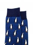 Носки р.40-45 Пингвин синие