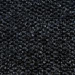 Коврик дорожка ворсовый влаго-грязезащита LAIMA 0,9*15м, толщина 7мм, черный, В РУЛОНЕ, 602880