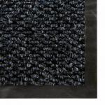 Коврик дорожка ворсовый влаго-грязезащита LAIMA 0,9*15м, толщина 7мм, черный, В РУЛОНЕ, 602880