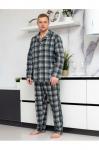 Пижама мужская м37сд (фланель)