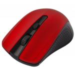 Мышь беспроводная SONNEN  V99, USB, 800/1200/1600 dpi, 4 кнопки, оптическая, красная,513529