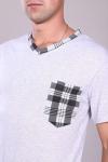 Костюм футболка+шорты - Oazis - 800 - серый