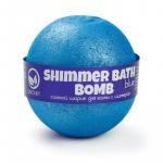 Бурлящий шарик для ванн с шиммером BLUE (синий), 145гр