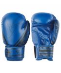 Перчатки боксерские ODIN, ПУ, синий, 12 oz