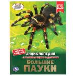 Большие пауки. (Энциклопедия А4 с развивающими заданиями). 197х255мм. 48 стр. Умка в кор.15шт