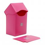 Пластиковая коробочка Blackfire вертикальная - Розовая (80+ карт)
